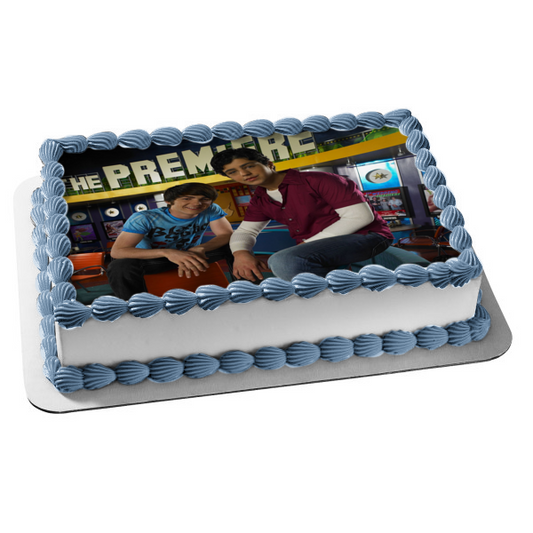 Drake and Josh Nickelodeon TV Show Edible Cake Topper Image ABPID53255