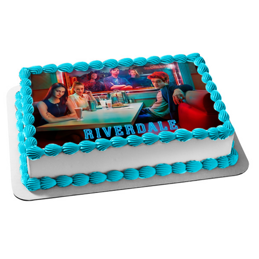 Riverdale Archie Andrews y Veronica Lodge Archie Comics decoración comestible para tarta imagen ABPID01591 
