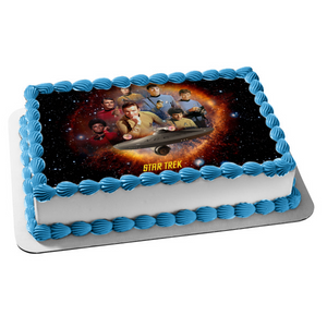 Star Trek Science Fiction Edible Cake Topper Image ABPID01649