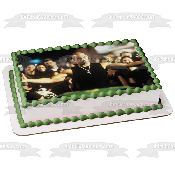 Fast and the Furious  Dominic Toretto Edible Cake Topper Image ABPID01653