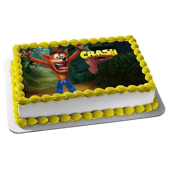 50+ Best Crash Bandicoot Birthday Cake Ideas and Designs (2025) 16 Crash Bandicoot Insane Trilogy Remaster Plus Edible Cake Topper Image – A Birthday Place