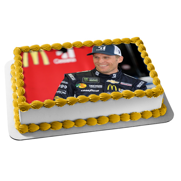 Nascar Jaime McMurray Sponsors Edible Cake Topper Image ABPID01686