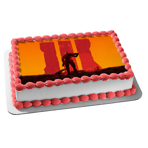 Call of Duty Black Ops 3 Zombies Edible Cake Topper Image ABPID01882