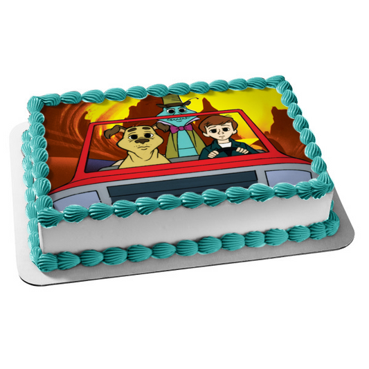 The Phantom Tollbooth Classic Movie Animated Cartoon Norton Juster Milo Tock Edible Cake Topper Image ABPID53259