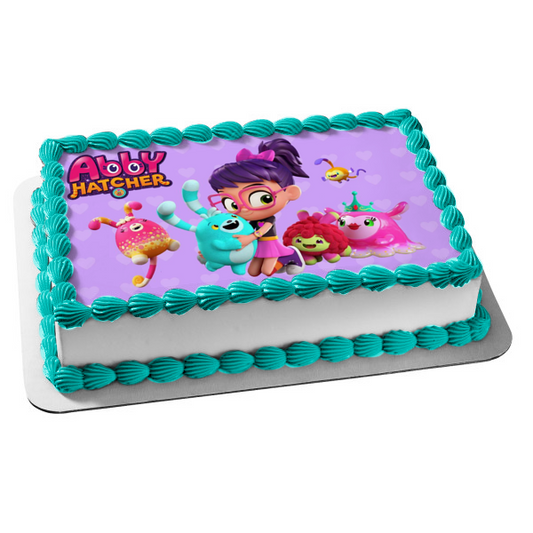 Netflix Abby Hatcher Fuzzlies Animated TV Show Series Edible Cake Topper Image ABPID53311