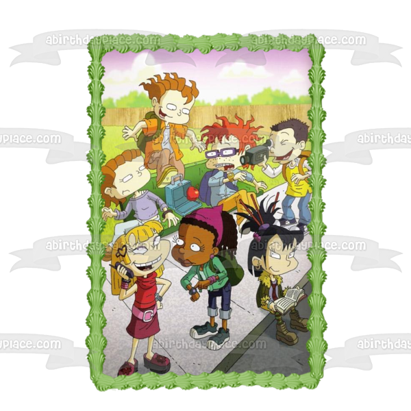 Nickelodeon Rugrats All Grown Up Tommy Angelica Susie Phil Lil Chuckie Kimi Edible Cake Topper Image ABPID53305