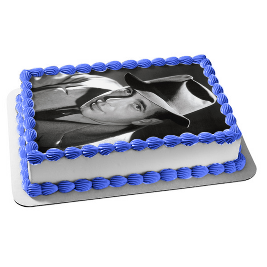 Humphrey Bogart Classic Film Actor Hollywood Edible Cake Topper Image ABPID53307