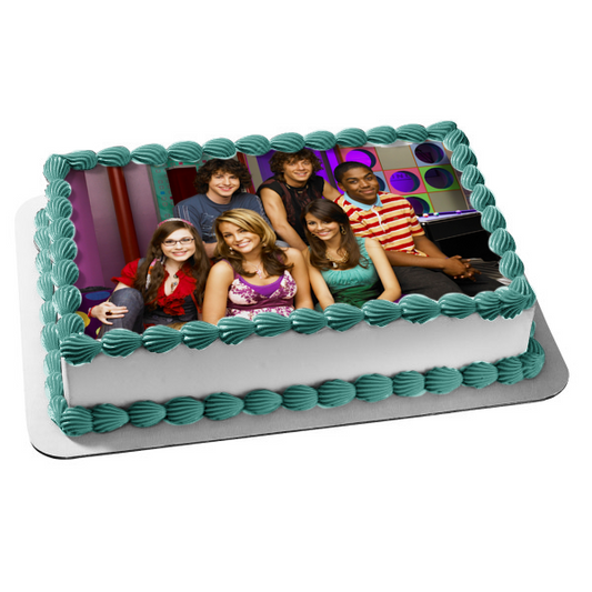 Nickelodeon Zoey 101 Alexa Paul Sean Jamie Victoria Edible Cake Topper Image ABPID53348