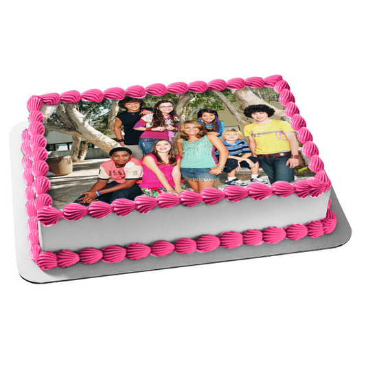 Nickelodeon Zoey 101 Alexa Paul Sean Jamie Victoria Edible Cake Topper Image ABPID53349