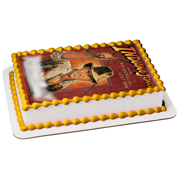 Indiana Jones and the Raiders of the Lost Ark Edible Cake Topper Image ABPID03582