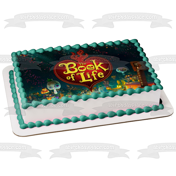 The Book of Life Day of the Dead Edible Cake Topper Image ABPID03628