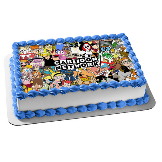 Cartoon Network Power Puff Girls Adventure Time Dexter's Laboratory Steven Universe Edible Cake Topper Image ABPID49922