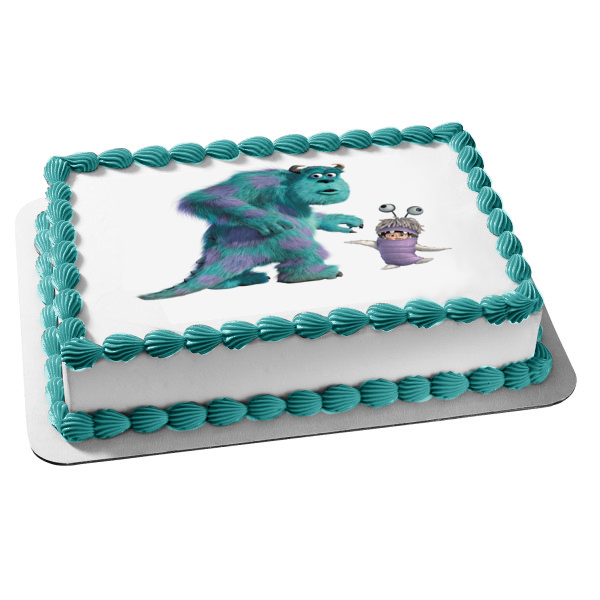 Monster Inc 2 Sully Boo Disney Edible Cake Topper Image ABPID03387