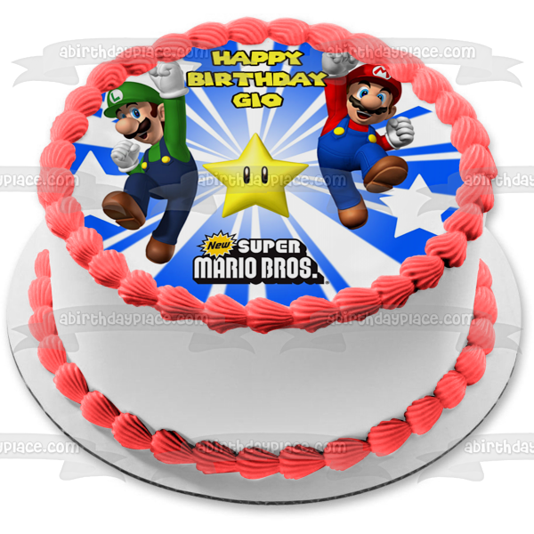 Super Mario cake topper – ALIRO BY ANGE LLC