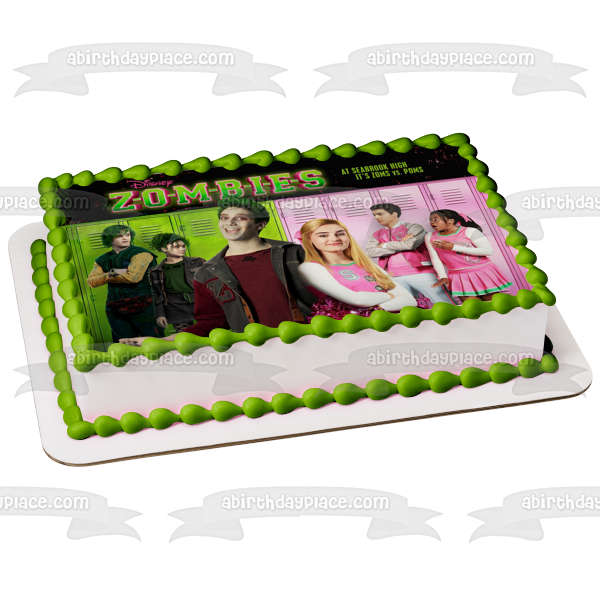 Zombies Zed Addison Seabrook High Edible Cake Topper Image ABPID00415
