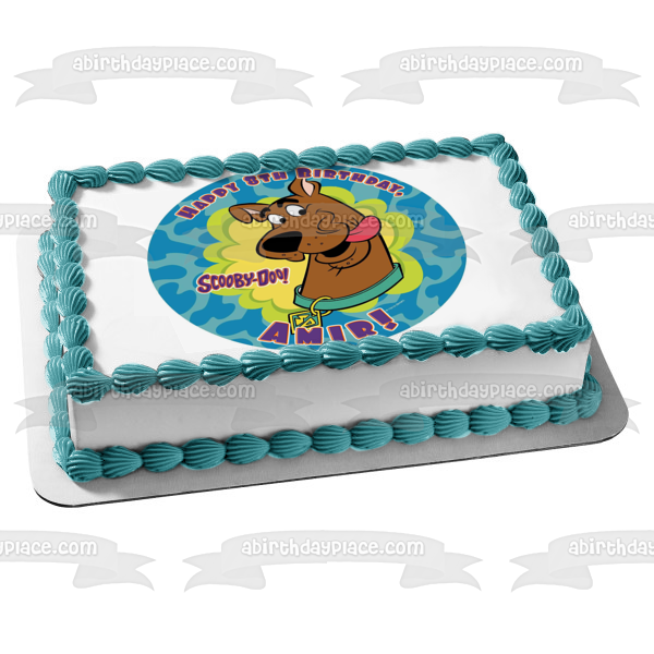 Scooby-Doo Where Are You Edible Cake Topper Image ABPID08328
