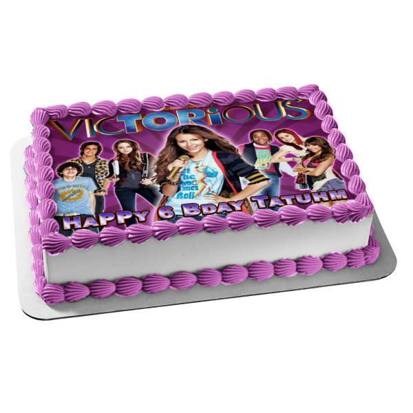 Victorious Tori Jade Cat Beck Robby Trina Andre Edible Cake Topper Image ABPID05780