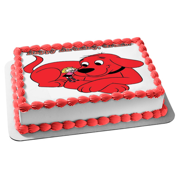 Clifford the big sales red dog cake