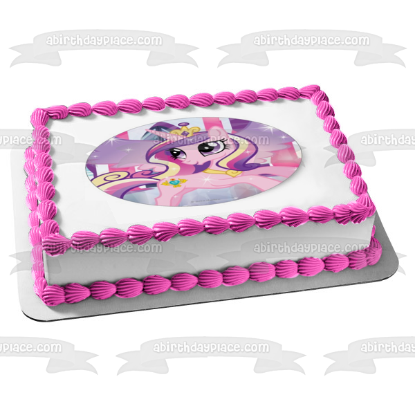 My Little Pony Princess Candence Edible Cake Topper Image ABPID03791