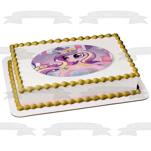 My Little Pony Princess Candence Edible Cake Topper Image ABPID03791