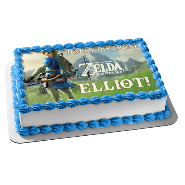Legend of Zelda Breath of the Wild Birthday Party with Rupee Bag favors and  Shrine Cake. We also gave out Sp…