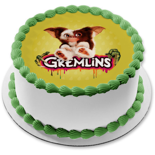 Gremlins Gizmo Drip Edible Cake Topper Image ABPID50834