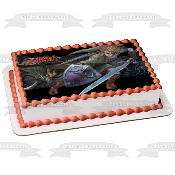 The Legend of Zelda Twilight with Princess Zelda Edible Cake Topper Image ABPID03830