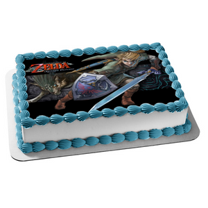 The Legend of Zelda Twilight Princess Edible Cake Topper Image ABPID03830