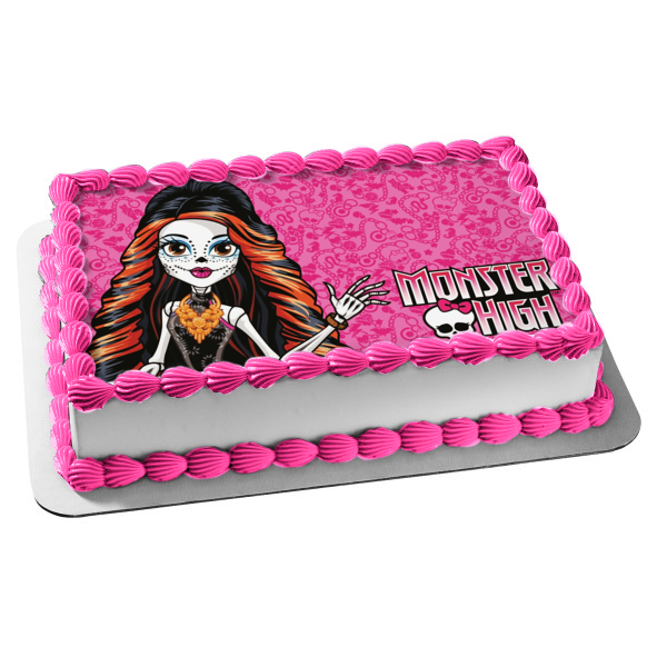 Mattel Monster High Skelita Edible Cake Topper Image ABPID03832