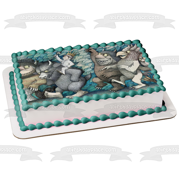 Where the Wild Things Are Max Edible Cake Topper Image ABPID03852