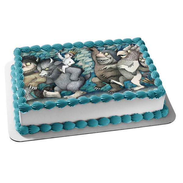 Where the Wild Things Are Max Edible Cake Topper Image ABPID03852