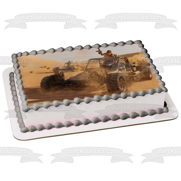 Imagen comestible para tarta comestible con satélite de la Guerra Fría de Call of Duty Black Ops ABPID53405 