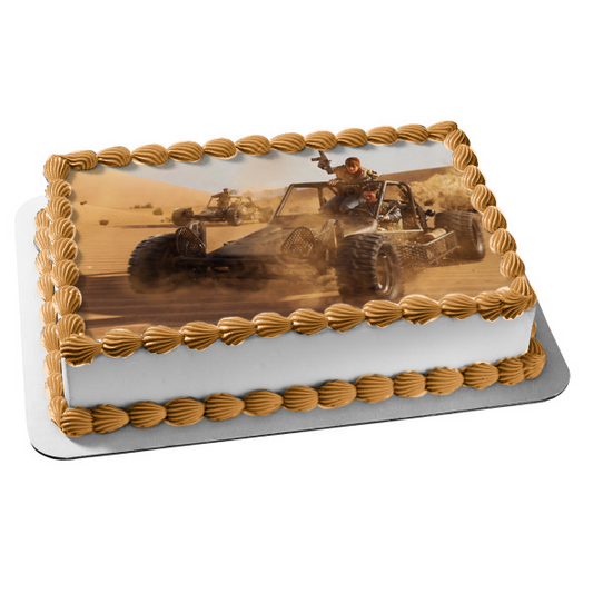 Call of Duty Black Ops Cold War Satellite Edible Cake Topper Image ABPID53405