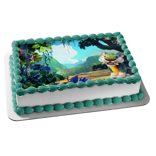 Macawnivore The Croods: A New Age Animated Film Movie DreamWorks Edible Cake Topper Image ABPID53442