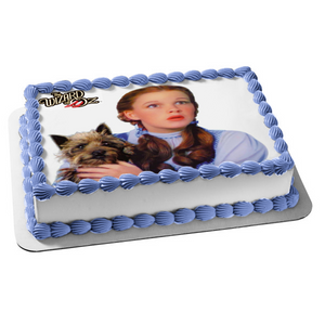The Wizard of Oz Dorothy Toto Edible Cake Topper Image ABPID03920