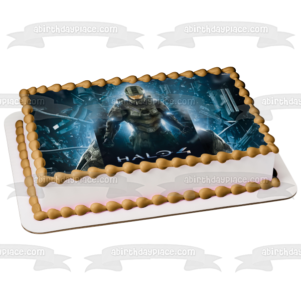 Halo 4 Halo Nation Edible Cake Topper Image ABPID03923