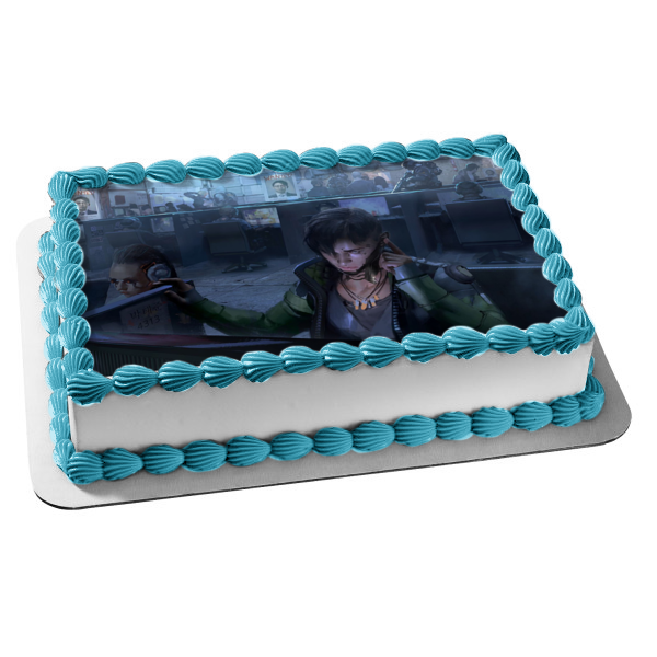 Apex Legends Crypto Edible Cake Topper Image ABPID53460