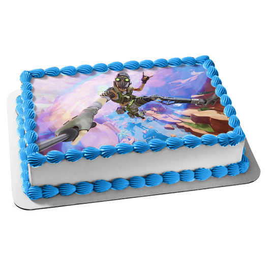 Apex Legends Octane Edible Cake Topper Image ABPID53461