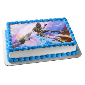 Apex Legends Octane Edible Cake Topper Image ABPID53461