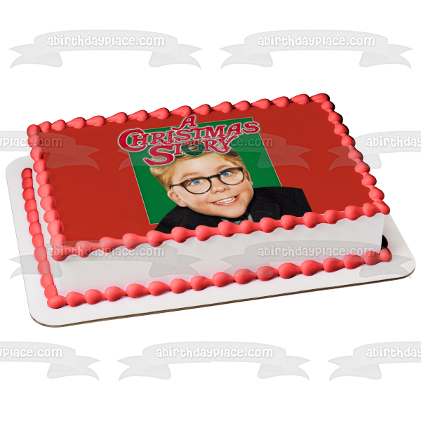 Adorno comestible especial para tarta navideña de Ralphie, una historia de Navidad, imagen ABPID53479 