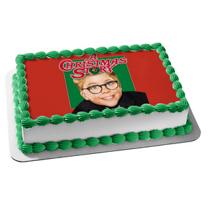 A Christmas Story Ralphie Christmas Special Edible Cake Topper Image ABPID53479