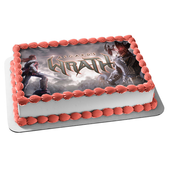 Asgard's Wrath Oculus Rift Virtual Reality Video Game Ingrid Edible Cake Topper Image ABPID53510