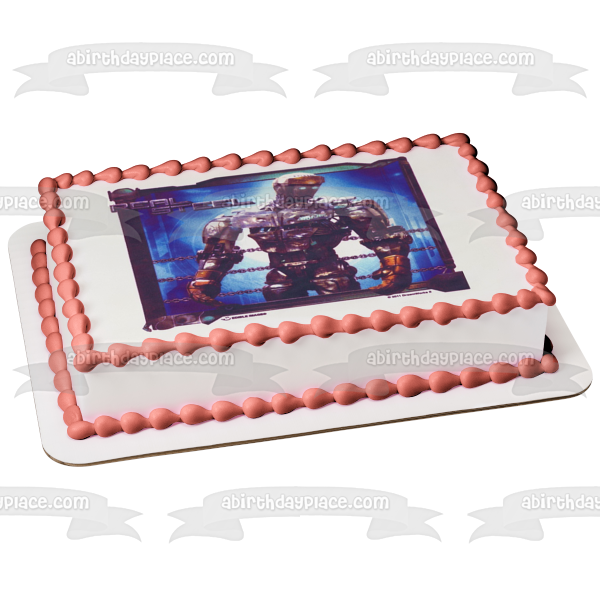 Real Steel Championship Robot Edible Cake Topper Image ABPID07458