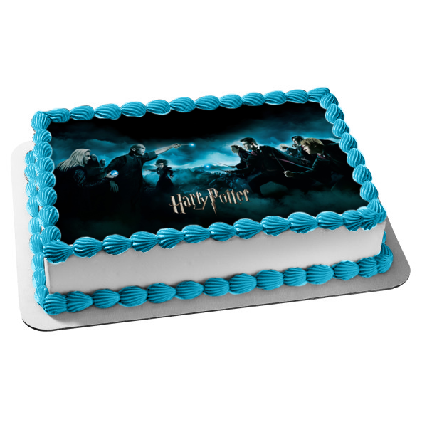Harry Potter Ron Weasley Hermione Granger Edible Cake Topper Image ABPID03995