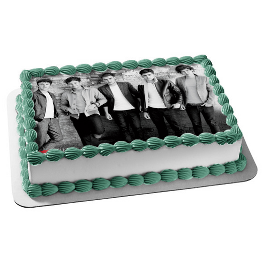 One Direction Teen Vogue Niall Horan Liam Payne Harry Styles Louis Tomlinson and Zayn Malik Edible Cake Topper Image ABPID04057