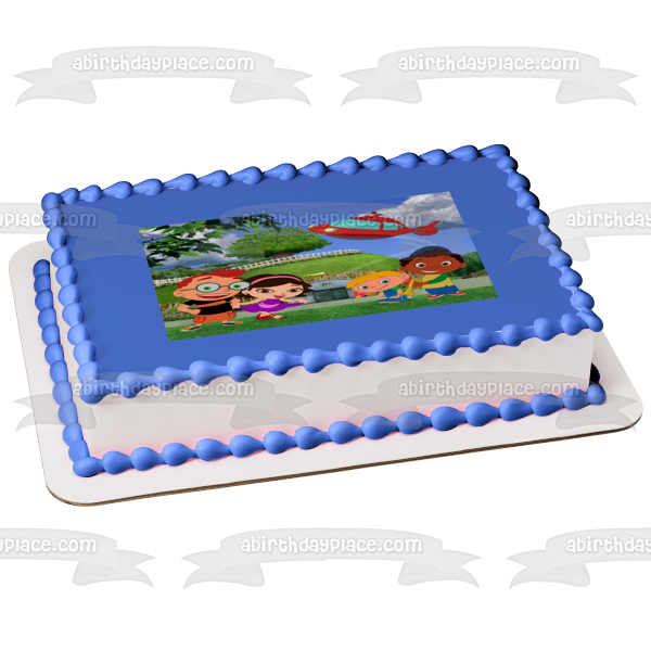 The Little Einsteins June Annie Leo Quincy and Rocket Edible Cake Topper Image ABPID04071