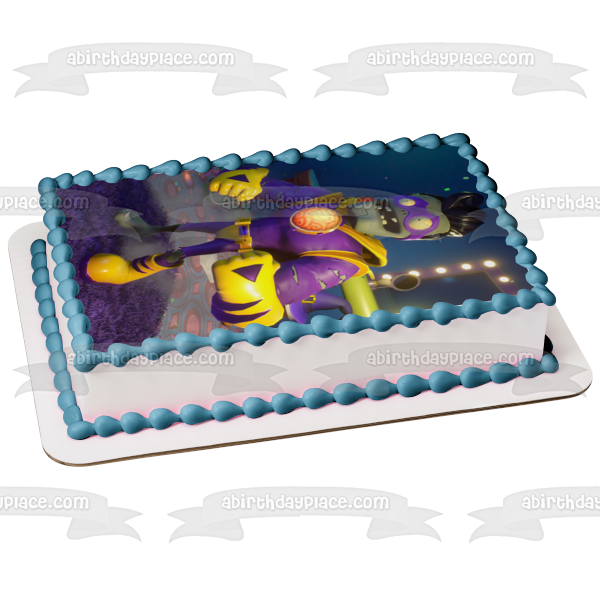 Plants Vs Zombies Popcap with Super Brains Edible Cake Topper Image ABPID04128