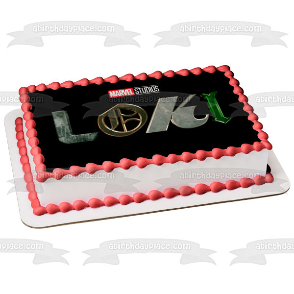 Marvel Studios Loki TV Series Disney Edible Cake Topper Image ABPID53524