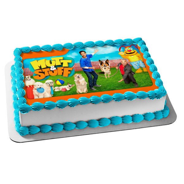 Mutt & Stuff Nickelodeon Nick Jr Cesar Calvin Edible Cake Topper Image ABPID04207