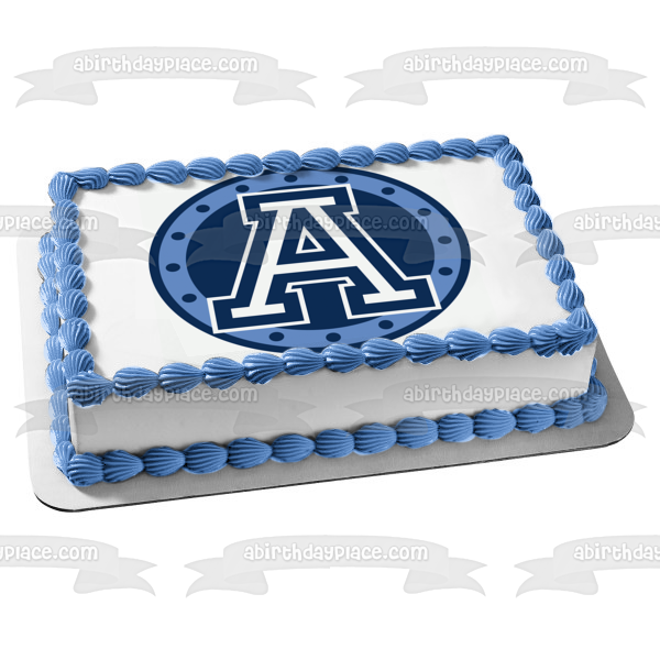 Toronto Argonauts Professional Canadian Football League Edible Cake Topper Image ABPID04237